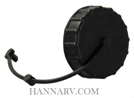 JR Products 222BK-A Replacement Cap And Strap For Black Gravity Water Fill